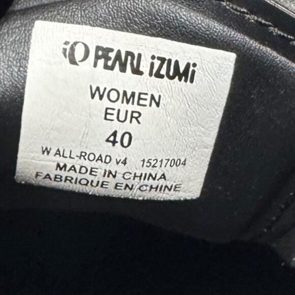 Pearl Izumi All-Road v4 Cycling Shoe Gray/Black Size 40 - Picture 5 of 9